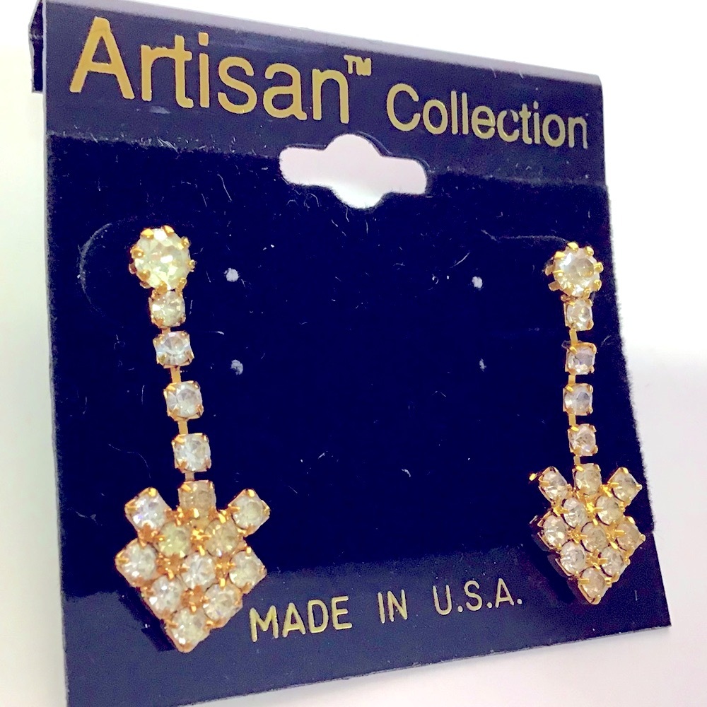 Artisan Collection Pierced Crystal Earrings